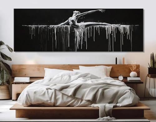 Impressions sur toile de ballerine tableau moderne 35x105 cm - 3