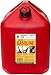 Midwest Can Company 5610 5 Gallon Gas Can Fuel Container Jugs w/Spout (2 Pack)