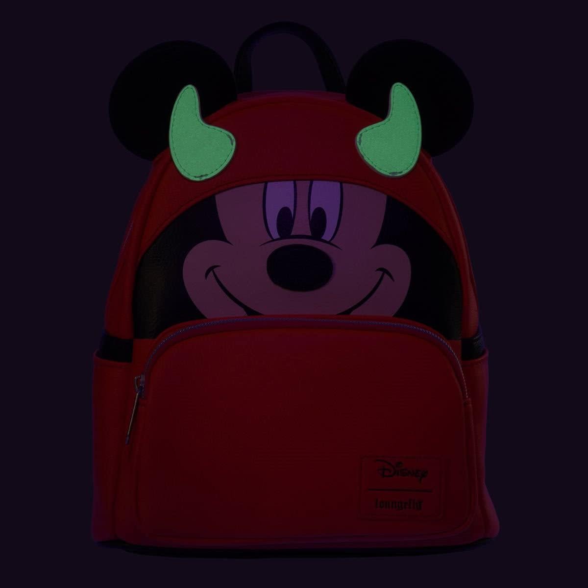 Loungefly Disney Mickey Mouse Devil Mickey Mini Backpack - Entertainment Earth Exclusive