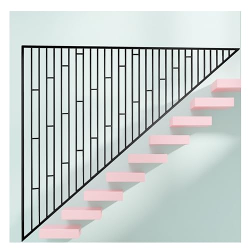 Rambarde triangulaire en métal blanc pour séparer un salon et une terrasse