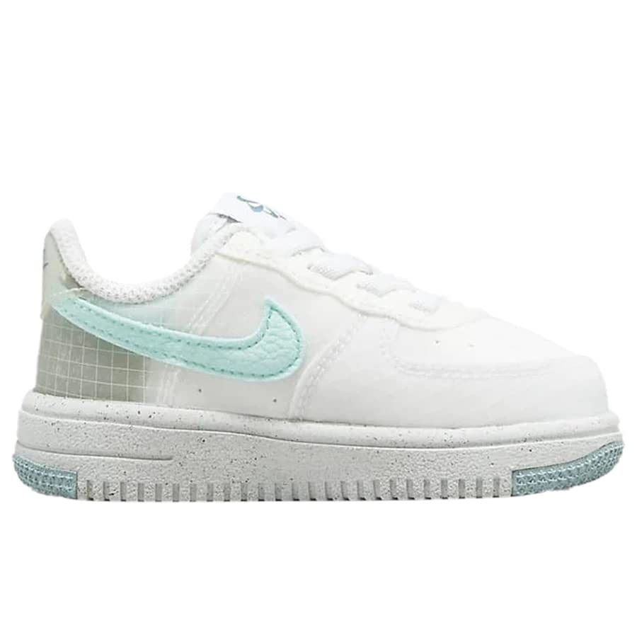 Nike Toddler's Force 1 Crater White/Copa-RiftBlue-Volt (DH4089 100) - 82