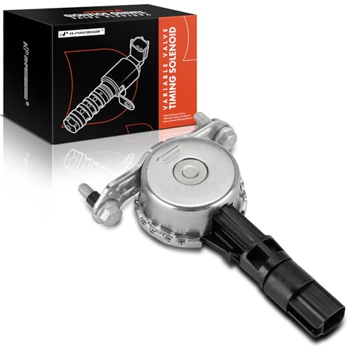 A-Premium Intake Engine Variable Valve Timing (VVT) Solenoid Compatible with Ford Escape 2009-2012, Fusion 2008-2012 & Mercury Mariner 2009-2011, Milan 2008-2011, 3.0L, Replace# 9L8Z6M280A, 9L8Z6M280B
