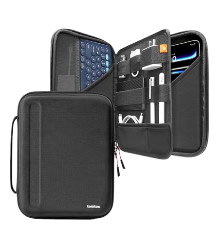 tomtoc Portfolio Case for 2026 11 Inch iPad Air M4, M3&M2, Pro M5, iPad (A16) Carrying Storage Sleeve Bag with Accessories Compartment by tomtoc - Used condition - US$27.94
