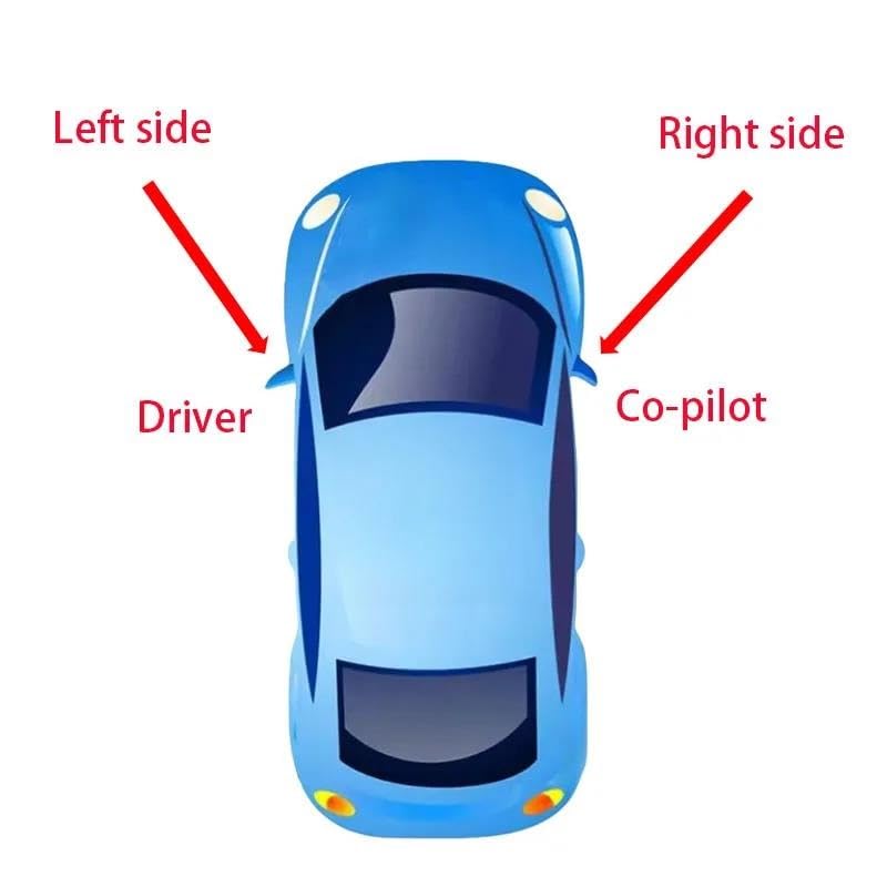 Verre de rétroviseur avec angle mort pour éviter les collisions - 7