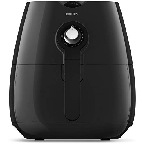Philips Hd9251/50 Airfryer Friteuse zonder olie, vetarm, met Rapid Air-technologie, 800 g, accessoires voor vorm en app met recepten, 1425 W, zwart - Afbeelding 3