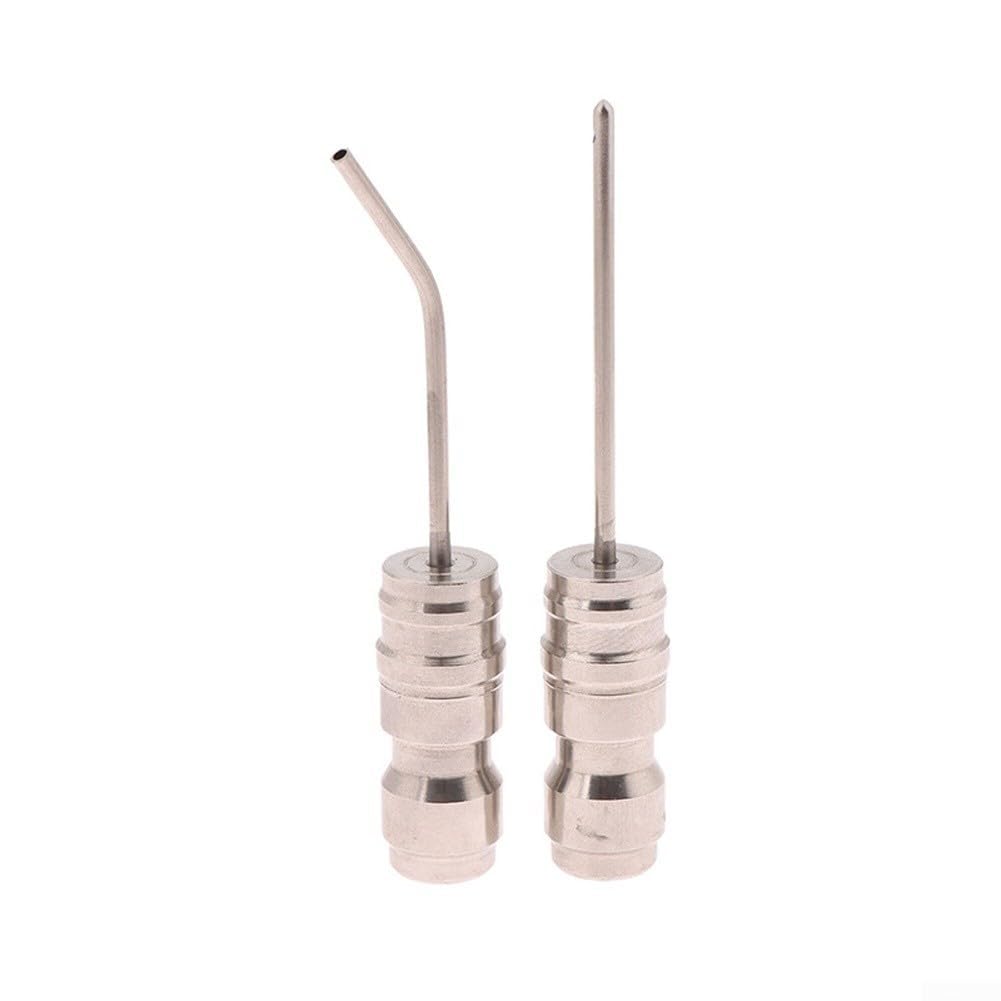 CuddleCraft Needle Nozzle for Home Appliance Cleaning Includes Washer Drum Pulsator and Air Conditioner Evaporator Fin Applications Standard Connector Fit,A