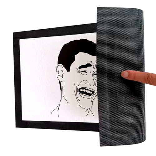 Paillasson Yao Ming Meme tapis pour entree maison et appartement fun - 5