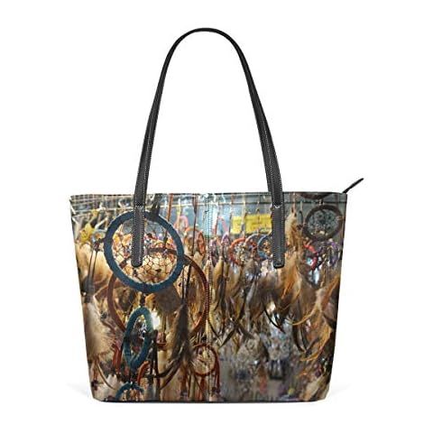 MONTOJ Native American Indian Art Pattern Handbags Shoulder Bag Cover