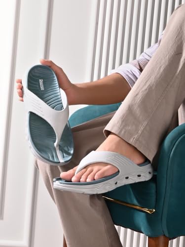 Image of DOCTOR HEALTH SUPER SOFT Men's Orthopedic Toe Ring Slippers | Lightweight EVA Flip Flops | Soft Cushioned Anti-Skid Comfort Sandals for Indoor, Outdoor & Everyday Wear