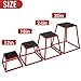 JoanKaren Plyometric Jump Box, Heavy Duty Steel Step Up Box for Workout with Size of 12