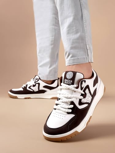 Image of Bacca Bucci Men Leather Sneaker Shoes