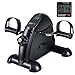COSTWAY Pedaltrainer für Senioren, Arm und Beintrainer unter dem Schreibtisch, Heimtrainer mit verstellbarem Widestand & LCD-Anzeige, 100 kg belastbar, Mini Bike für Zuhause, Büro (Schwarz)