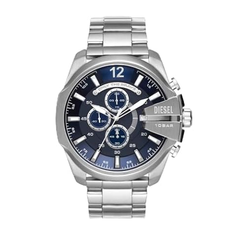 Diesel Reloj Analógico para Hombres de Cuarzo con Correa en Acero Inoxidable DZ4417