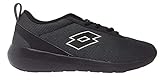  Schuhe Sneakers Herren S9012 Lotto Superlight Lite spoprt schwarz Casual