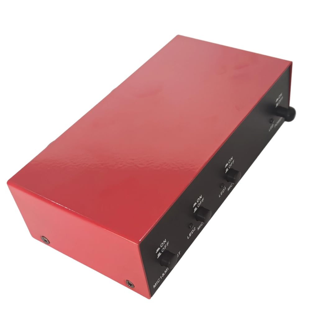 48V Phantom Alimentation Alimentation USB Double Sortie Mixte pour Les Microphones de Condenseur Équipement D'Enregistrement de Musique avec Câble XLR Double