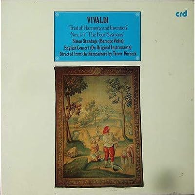 VIVALDI - TRIAL OF HARMONY AND INVENTION LP