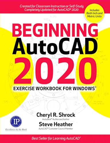 Price comparison product image Beginning AutoCAD® 2020 Exercise Workbook