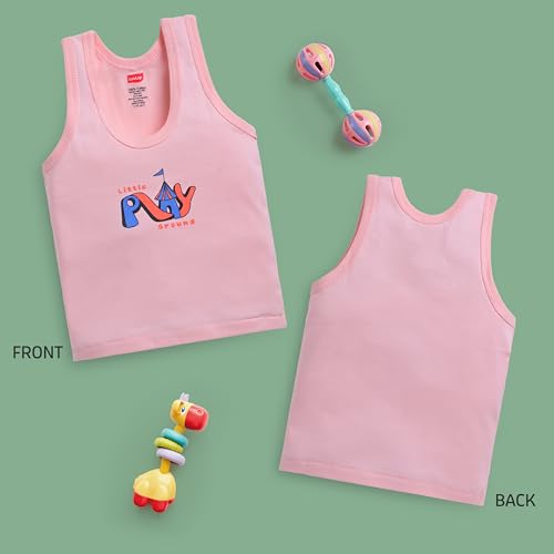 Image of LuvLap Baby Boys Regular Fit 100% Cotton Vest