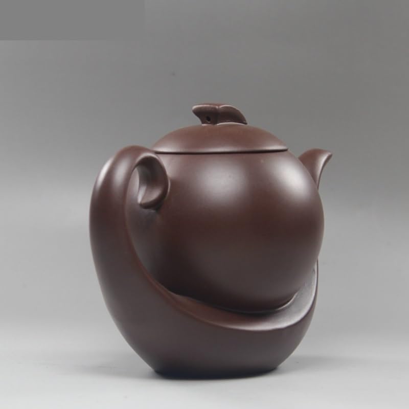 Dzbanek do herbaty chiński fioletowy gliniany czajniczek domowy czajniczek do zaparzacza wielofunkcyjny ceramiczny czajniczek luźna herbata liściasta stroma garnki do herbaty dzbanek do kawy zaparzacz