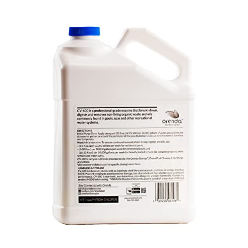 Orenda CV-600 Catalytic Enzyme Water Cleaner - 1 Gallon