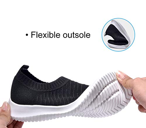 Image of MAIITRIP Womens Comfort Elastic Sock Slip On Walking Lightweight Non-Slip Fall Shoes (Size:5.5-11)