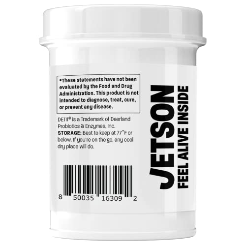 Jetson Probiotic & Digestive Enzyme Bundle - Fit Metabolism Supporting Probiotic Formulation & Digestive Enzymes For Fast Digestive Relief #TOP3