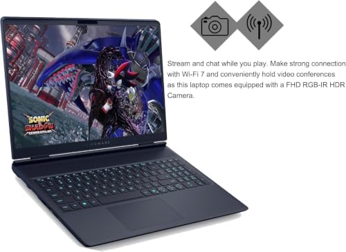 2026 NewDell Alien.Ware 16X Aurora Gaming AI Laptop, 16" WQXGA 240Hz (100% DCI-P3), Core 24-core Ultra 9 275HX 64GB RAM 8TB SSD, GeForce RTX 5070 8GB, Thunderbolt4 Backlit (1 Zone) Keyboard Win 11 - 2