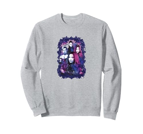 Sweat à capuche Disney Descendants en coton doux confortable pour l'automne