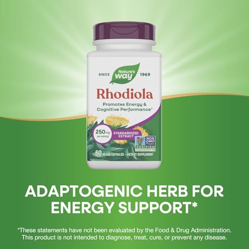 Nature's Way Rhodiola Rosea 60 AD