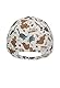 Sterntaler Basecap Dino Druck - Jungen Baseball Cap elastisch mit Gummizug - Sommer Basecap mit festem Schirm - Sportive Baby und Kinder Schirmkappe, UV-Schutz 50+, Silber, Größe 55