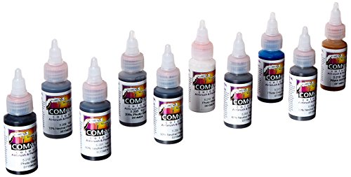 Iwata-Medea Com-Art Color Kit, Kit H B and W Gray Set, Black and White Gray