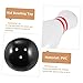 LIOOBO 1set Inflatable Boys and Girls Bowling Toy Indoor Bowling Plaything for Home and Smooth Finish Birthday for Family Fun