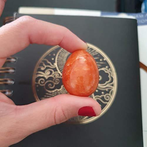 Yoni Egg - calcita Laranja - Pompoarismo Enegético