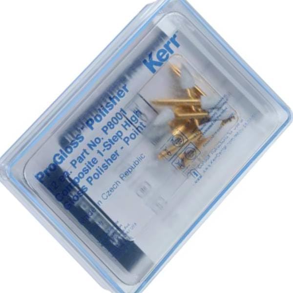 Axis Dental P8001 NTI ProGloss One-Step Polishing Points RA 4mm White 12/Pk