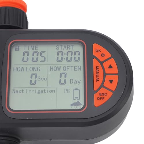 Tiper d'arrosage automatique programmable avec contrôle d'écran LCD robuste