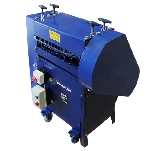 AMPIA COMPATIBILITÀ DI CAVI (1,5–55 mm) – Progettata per gestire una vasta gamma di cavi, inclusi T&E, cavi armati, cavi FP e molto altro, ideale per officine, riciclo rame e uso professionale intensivo.