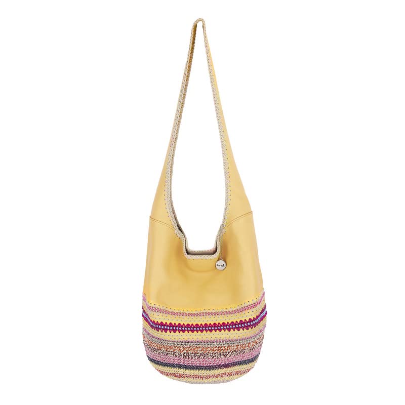 The SakBack to Bali 120 Hobo in Crochet, Large Shoulder Purse with Single Strap