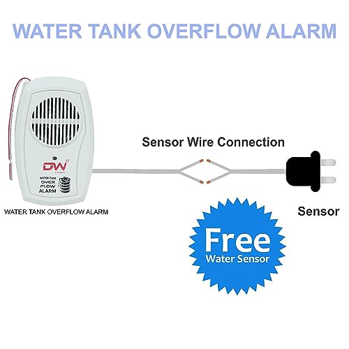 Image of Digiway Plastic Water Tank Overflow Alarm (White; Standard Size)