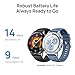 HUAWEI Watch GT 5 46mm Smartwatch, up to 14 Days Battery Life, All New Running and Cycling Sports Smart Watch, Sharp Edged Design, Health Tracking, Compatible with iOS and Android, Blue