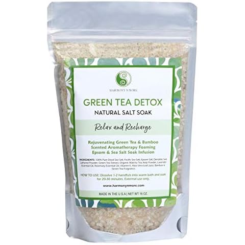 Harmony N More Green Tea Detox Infusion Bath Salts Cover