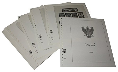 Thaïlande feuilles pré-imprimées 1997-1999 voyage philatélique