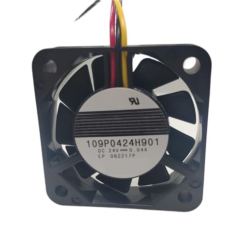 Ventilador de refrigeración CC 24 V y 4 cm con 3 cables para equipos electrónicos 2
