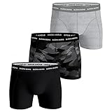 Bjorn Borg Herren BB Shadeline Boxershorts 3er-Pack - Schwarz Beauty - XL
