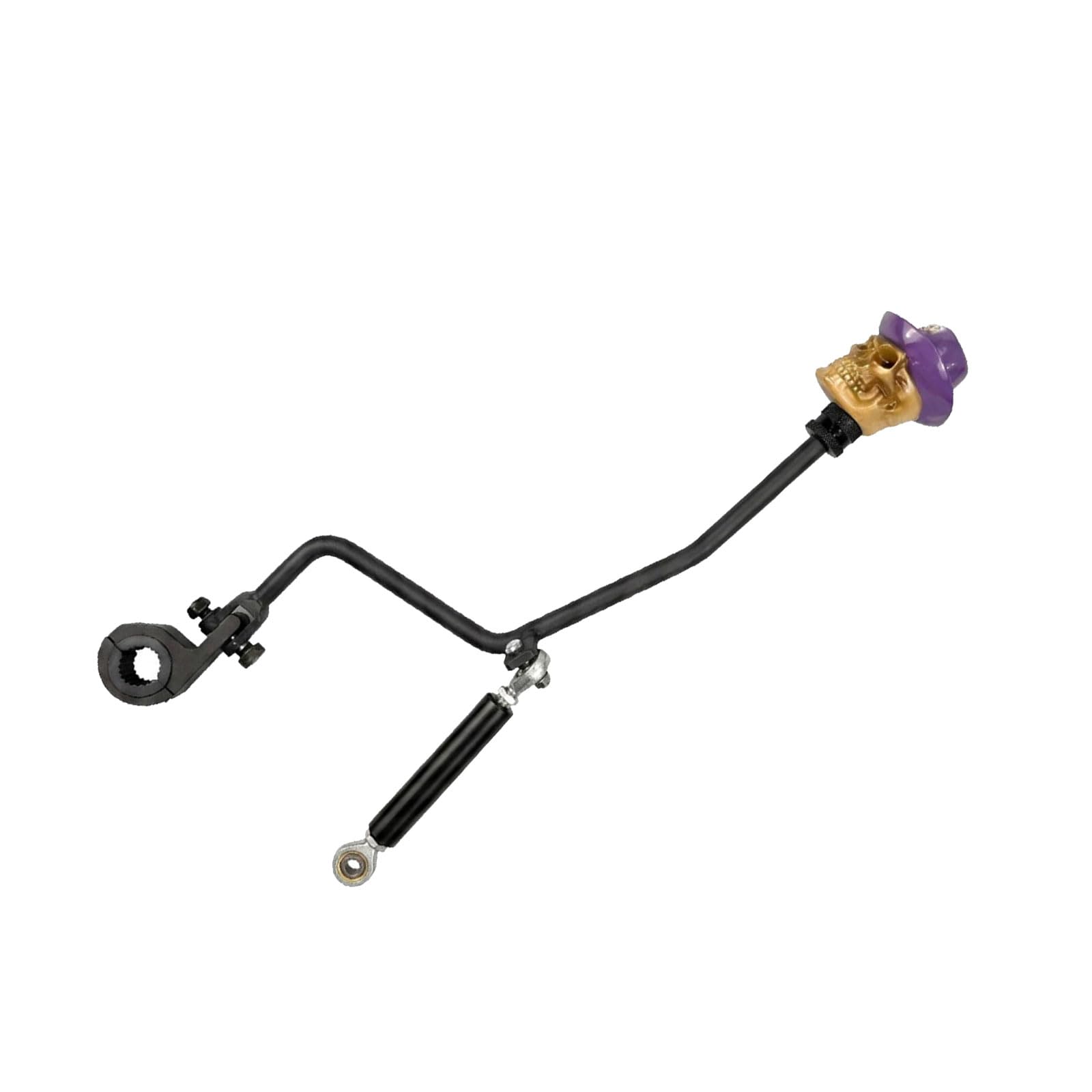 Kaeltsyn Purple General Shifter Assembly Set Pre Assembled Motorcycle Gear Shifts Lever Set Simple Installs For Car 600 900 Off Road Bike Gear Changer