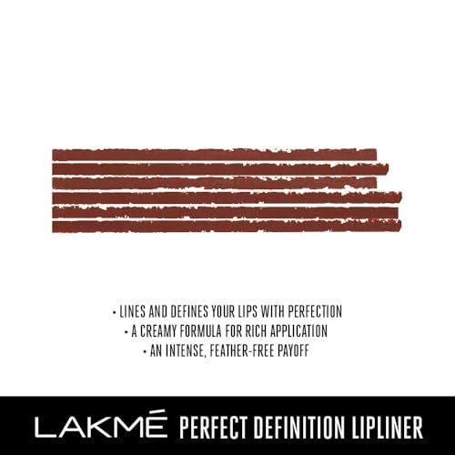 Image of Lakme Ultimate Glam Lip Liner, Nude Sparkle, 1.15g.