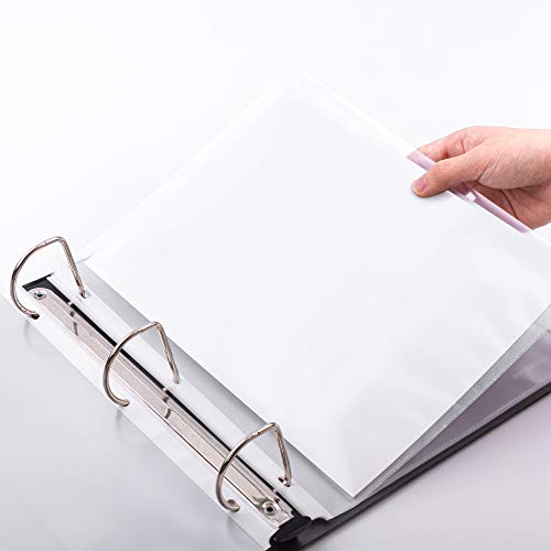 Amazon Basics Clear Sheet Protectors For 3 Ring Binder, 8.5 In X 11 In, 3 Holes, 200 Pack #TOP3