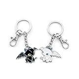 ❤️ Mit Tagschatten White und Fury Ohnezahn + Schwarz Anhänger aus Metall