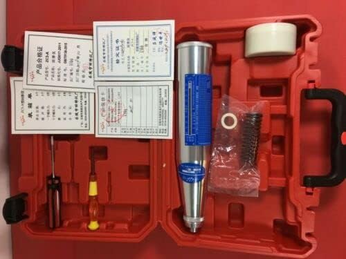 Martillo concreto portátil de Schmidt del Resiliómetro del NDT del probador del martillo del rebote