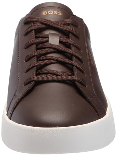 Image of BOSS Men's Belwar Smooth Leather Low Top Sneaker