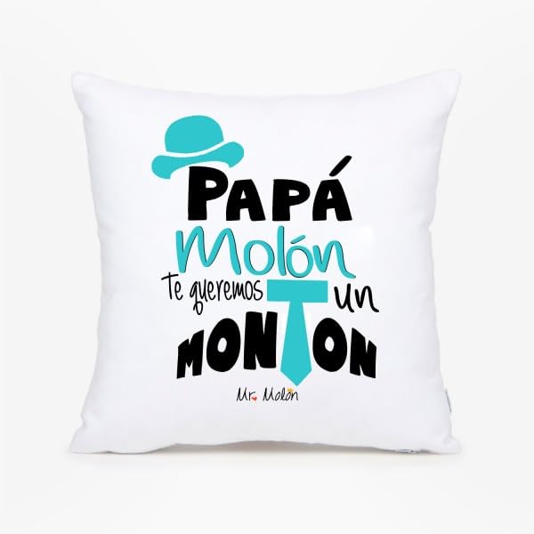 Cojín Papá Molón y guapetón